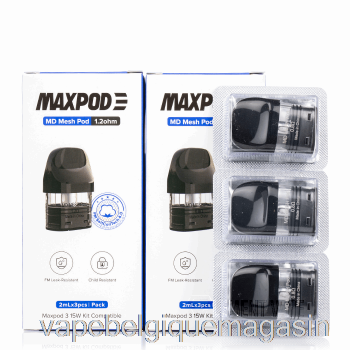 Vape Jetables Freemax Md Mesh Gousses De Remplacement 0.8ohm Md Mesh Pods
